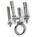 Ganchos de acero para colgar sillas de techo, columpios, bolsas box etc (No recomendado hamacas)