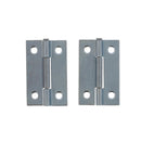 (Par) Bisagras de 2 "x 1-9/16" de acabado galvanizado