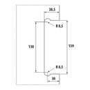 Cerradura pico de loro Brillante