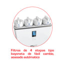 Filtro de agua osmosis inversa 4 etapas SnowPad alto flujo 1.2L/min