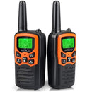 Radios de 2 vías y 22 canales. Color Negro. (Se vende en par)