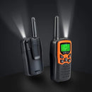 Radios de 2 vías y 22 canales. Color Negro. (Se vende en par)