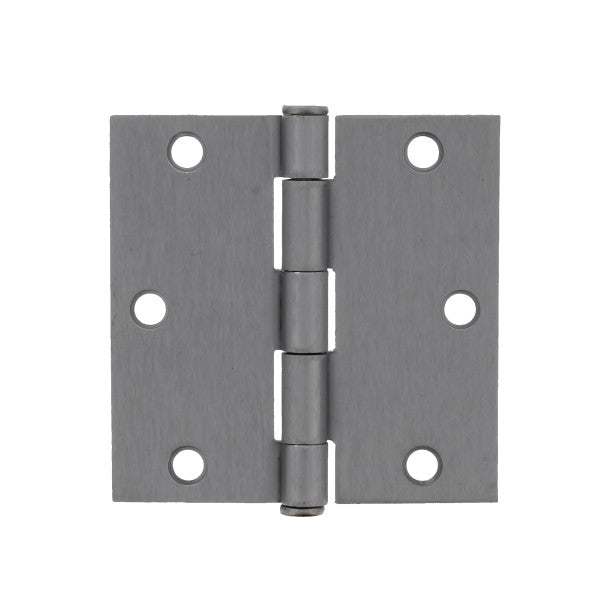Bisagra de 3.5 "x 3.5" de acabado en cromo satinado para puertas