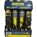 Juego de 4 sujetadores tipo matraca y hebilla Surtek