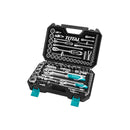 Juego de dados y ratchet de 44 piezas.