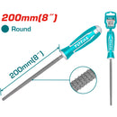 Lima redonda para madera de 200 mm.