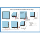 Cinta de insulado 6.0 mm 1/4"silver Rollo 700 mts Aplicar con herramienta profesional MC/SPT501