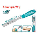Cincel para Madera Crv. Ancho: 16 mm. Longitud 140 mm.