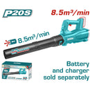 Soplador Blower 20V Inalámbrico. No Incluye batería ni cargador.