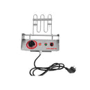 Freidora electrica tanque 10L 2.5KW 50-200°C (rango ±5-15°C). 110 /60 htz 280*460*315mm 6 meses