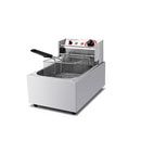 Freidora electrica tanque 10L 2.5KW 50-200°C (rango ±5-15°C). 110 /60 htz 280*460*315mm 6 meses