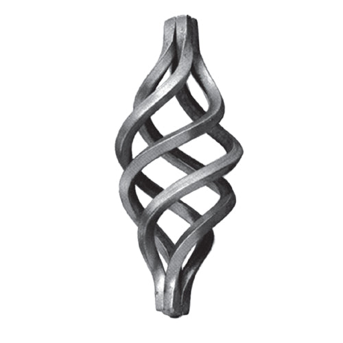 Piña de hierro forjado Diámetro Ø 60 x 125 mm; L 12 mm