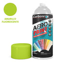 Pintura aerosol en Spray Amarillo Fluorescente 280ml. Interiores y exteriores alta calidad