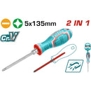 Juego de Destornilladores 2 en 1 con Mango Intercambiable. Cr-V.