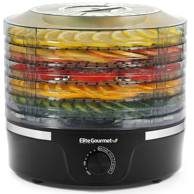 Máquina deshidratadora eléctrica de alimentos, 350W.