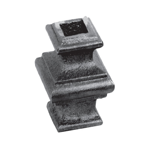 Macolla para tubo cuadrado