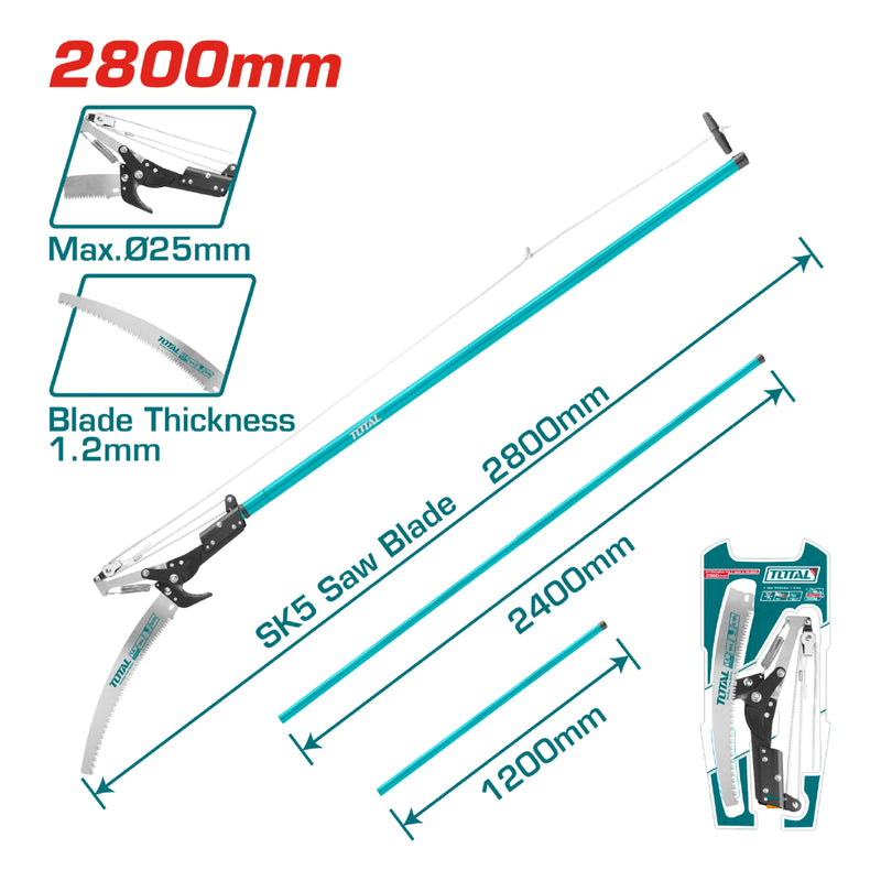 Sierra para Podar 25mm. Sk5 Dientes Triples Rectificados de Precisión (3 bordes).