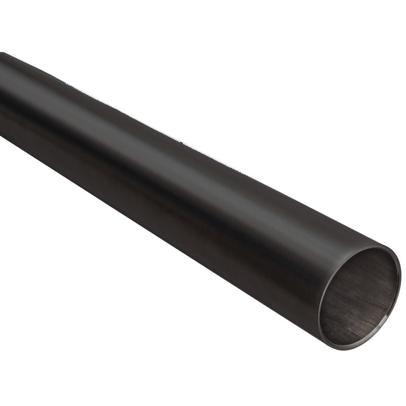Tubo redondo, DIA-42.4x1.5 mm 4.5 mts,  Inoxidable negro satinado 304SS-PVD