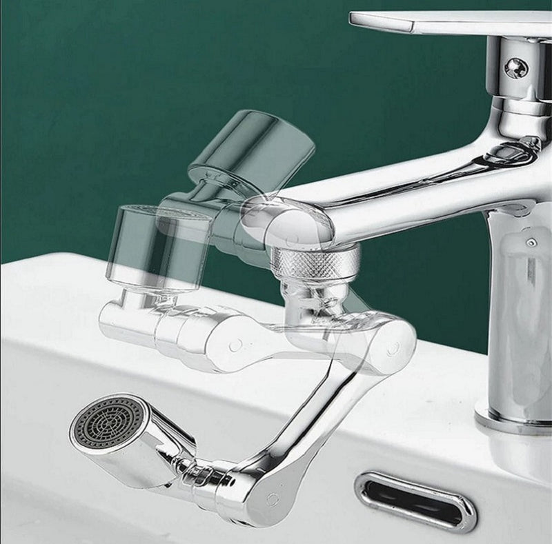 Adaptador flexible para grifo de baño, accesorio flexible para lavamanos, color plateado