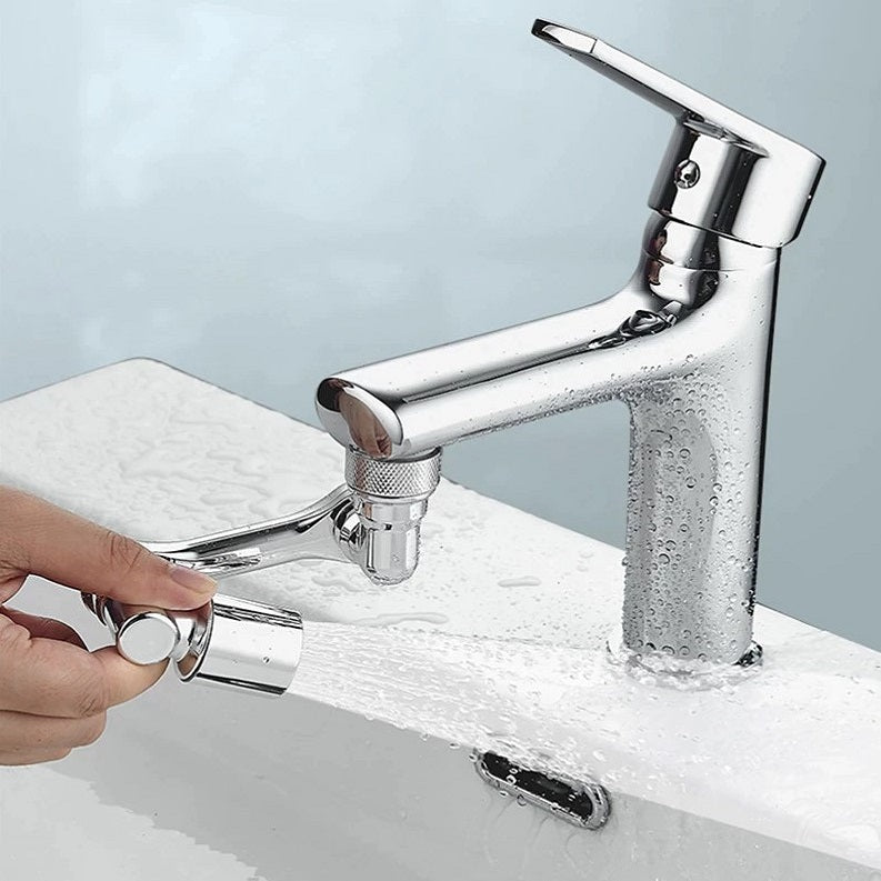 Adaptador flexible para grifo de baño, accesorio flexible para lavamanos, color plateado
