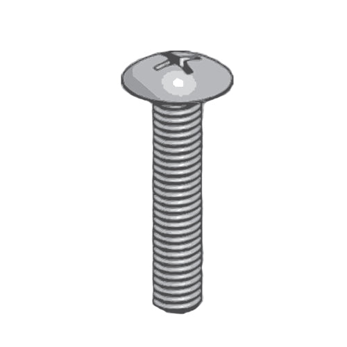 (caja 100) 1/4 x 1 Tornillo Truss Head Phillips inoxidable m/s 18-8.