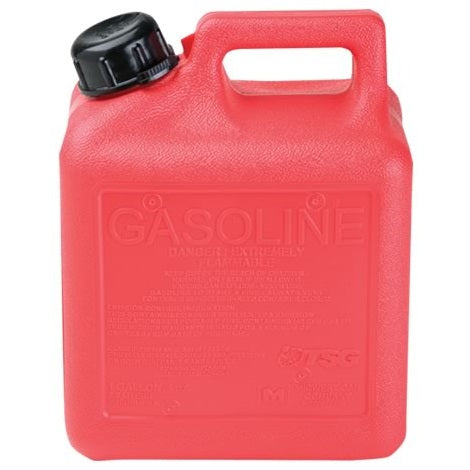 Tanque gasolina recipiente de 1 galón. Incluye boquilla.