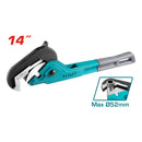 Llave de tubo con Ratchet 14"