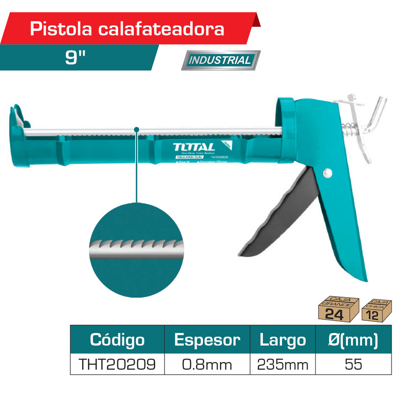Pistola de silicon 9" economica