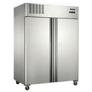 Congelador 2 puertas 1480*828*2050mm 1074W 220-240V~50Hz rango= -22-18C Ventilado 6 repisas(1 año)