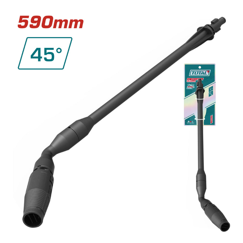 Boquilla de 45°de longitud 590 mm.Material: PP y PA66 + 30GF.