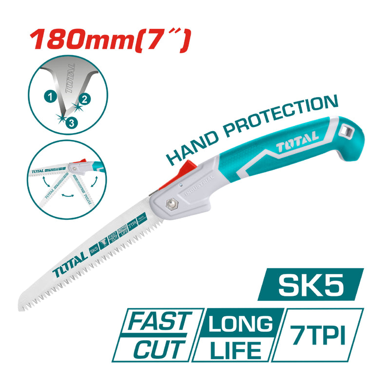 Serrucho pleglable 7"/180mm