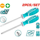 Juego de Destornilladores variado de 2 pzas. CR-V. Acero Industrial.
