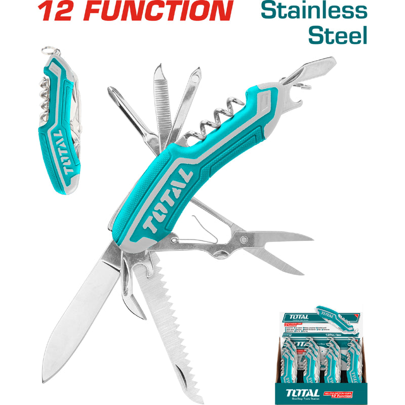 Navaja multifuncional de 12 operaciones