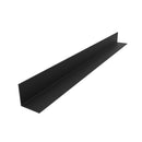 AR-4 Angulo de 1" x 1"  Espesor 1.4 mm. Largo 5.85 mts. Acabado Anodizado Negro 15 Micron.