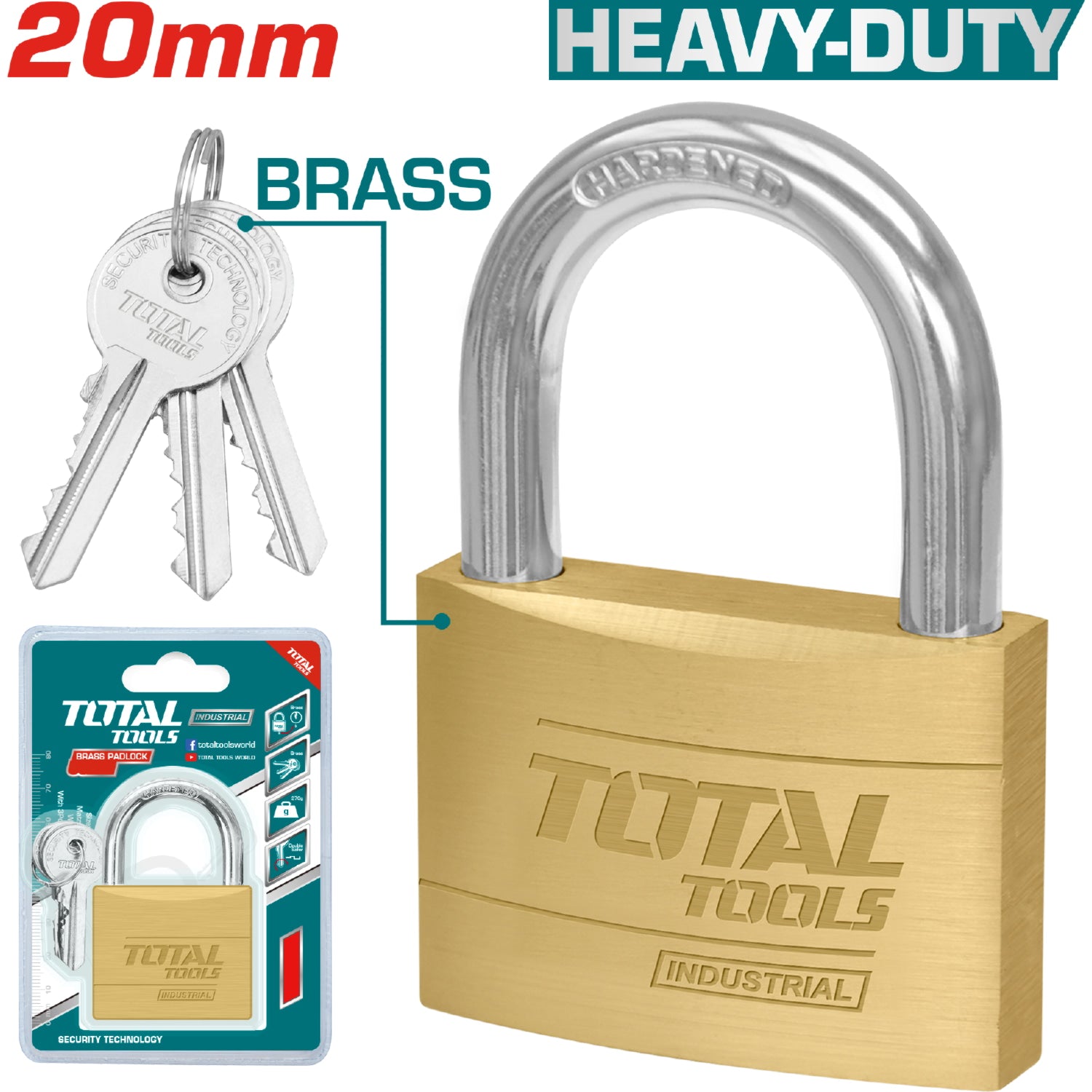 Candado de 20 mm