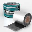 Cinta autoadhesiva asfáltica tapagoteras de 10 cm (4") x 10 mts largo Carbone RoofBand para techos