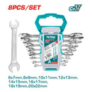 8 pza juego de llaves inglesas 6-22mm