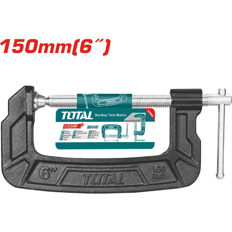 Abrazaderas G de 6".