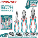 Kit 3 Alicates de combinación de alto apalancamiento. Ahorran el 30% de la fuerza.