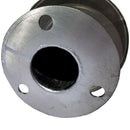 Escalera de acero inoxidable para piscina.