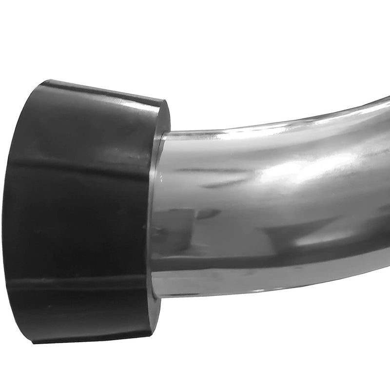 Escalera de acero inoxidable para piscina.