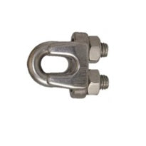 Perros Para Guaya De Acero Inoxidable 316 (A4) (Pasivados)