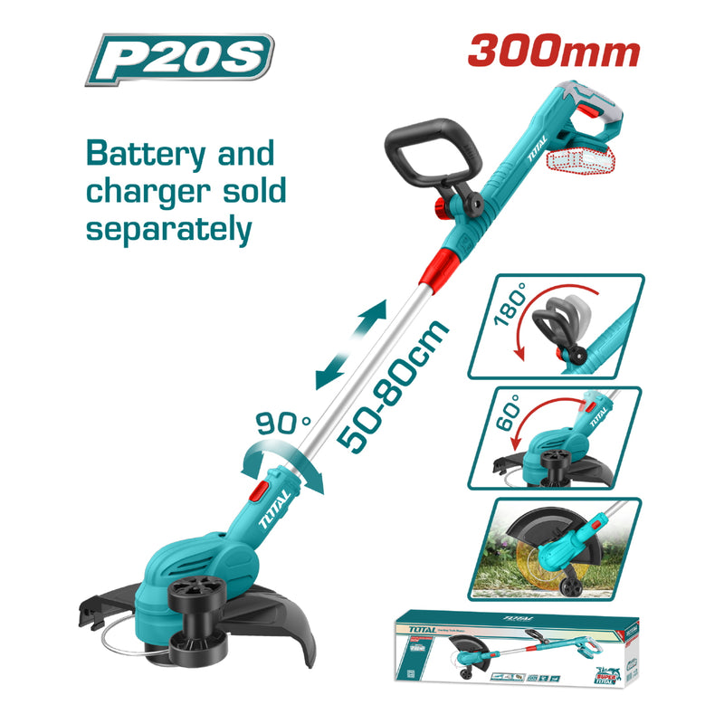 Desmalezadora de hierba inalámbrica 20V a baterías