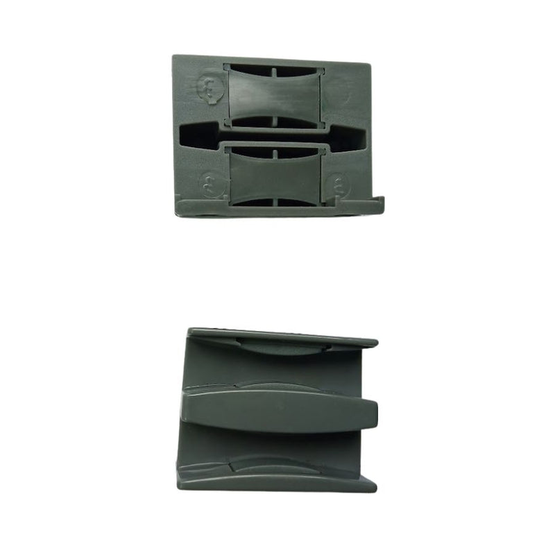 Juego de guias de vidrio rieles para puertas de ducha YLM