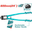 Cizalla manual de 24". Cuchilla de Cr-V