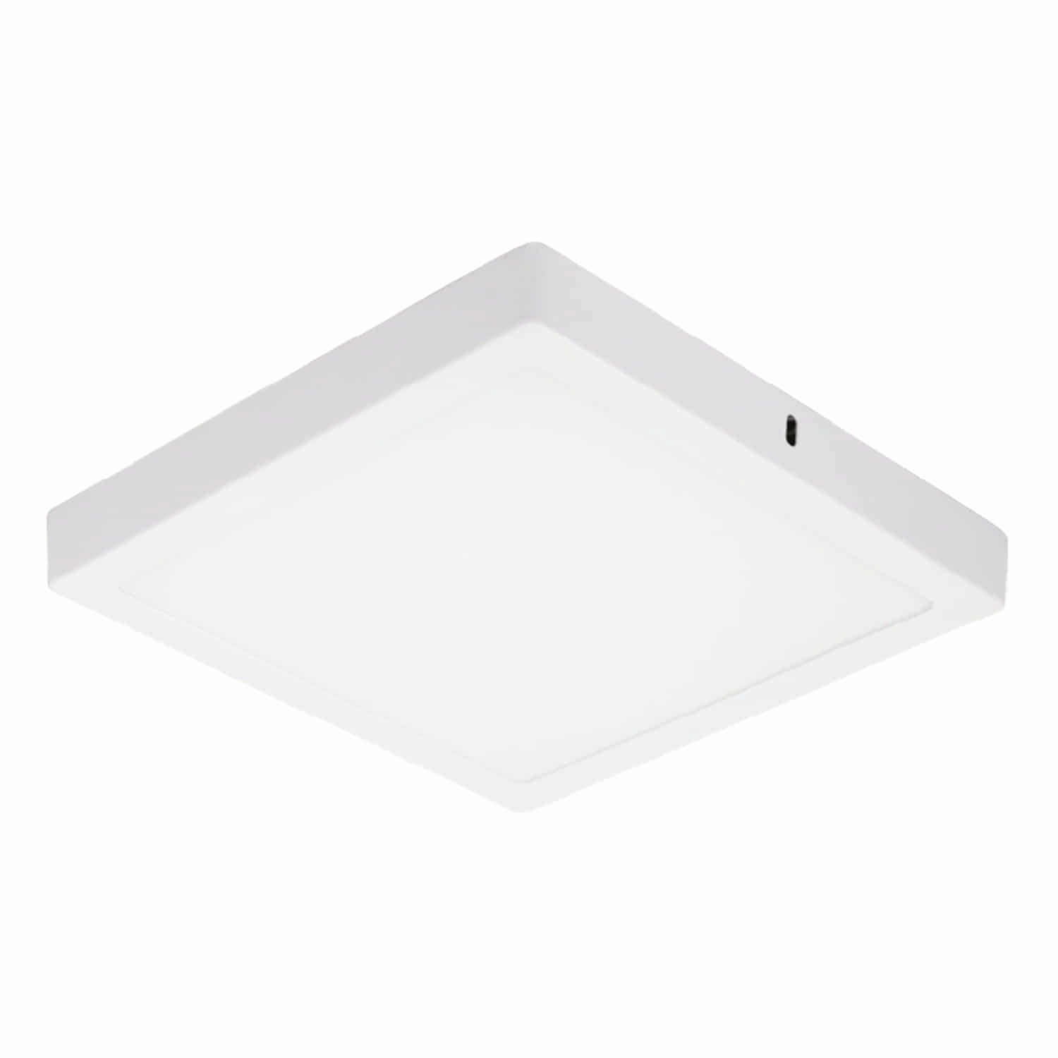 Panel LED Superficie Cuadrado 12W 3000K. Lámpara de Techo Superficial.