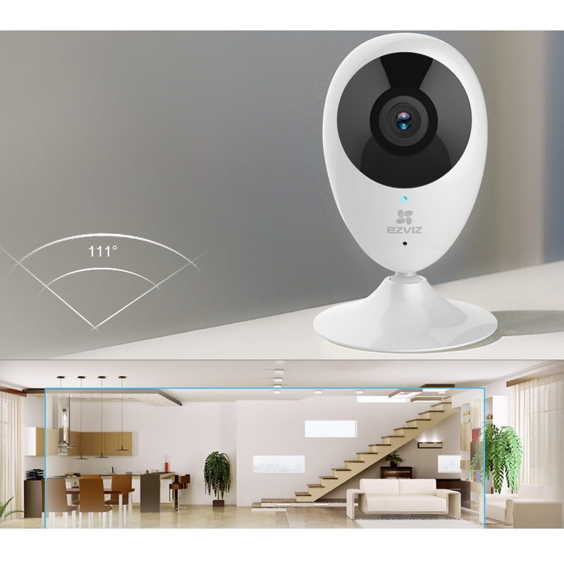 Cámara de seguridad inteligente para interiores con resolución HD. EZVIZ