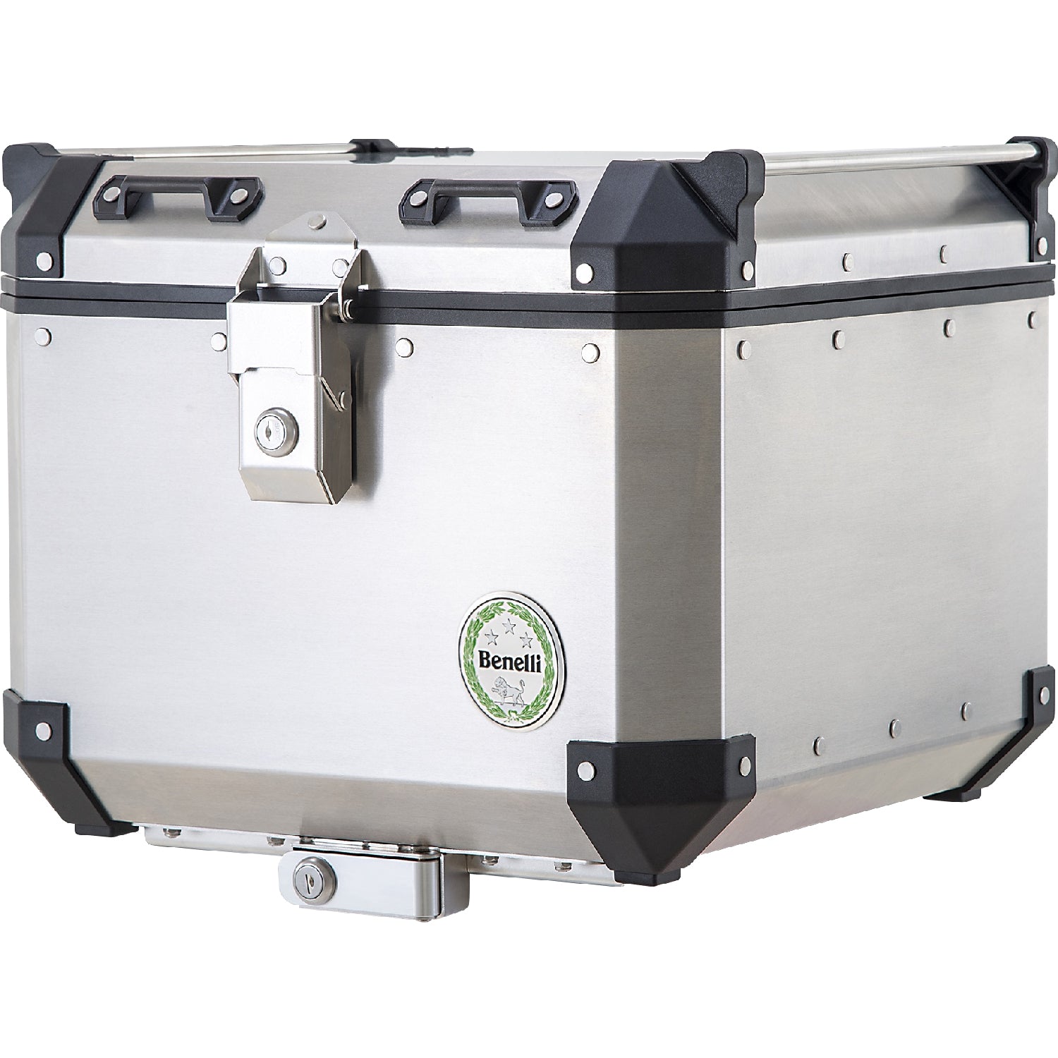 Maleta Superior EVO de 46L Benelli para TRK502X Color Aluminio (COD ANTERIOR BAC180019001)