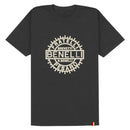 Franela negra con logo Benelli New talla XL