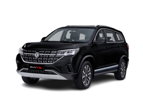 T5L SUV 7 Pasajeros Dongfeng Forthing 1.5T / 6AT automático . STANDART Exterior NEGRO / Interior Negro